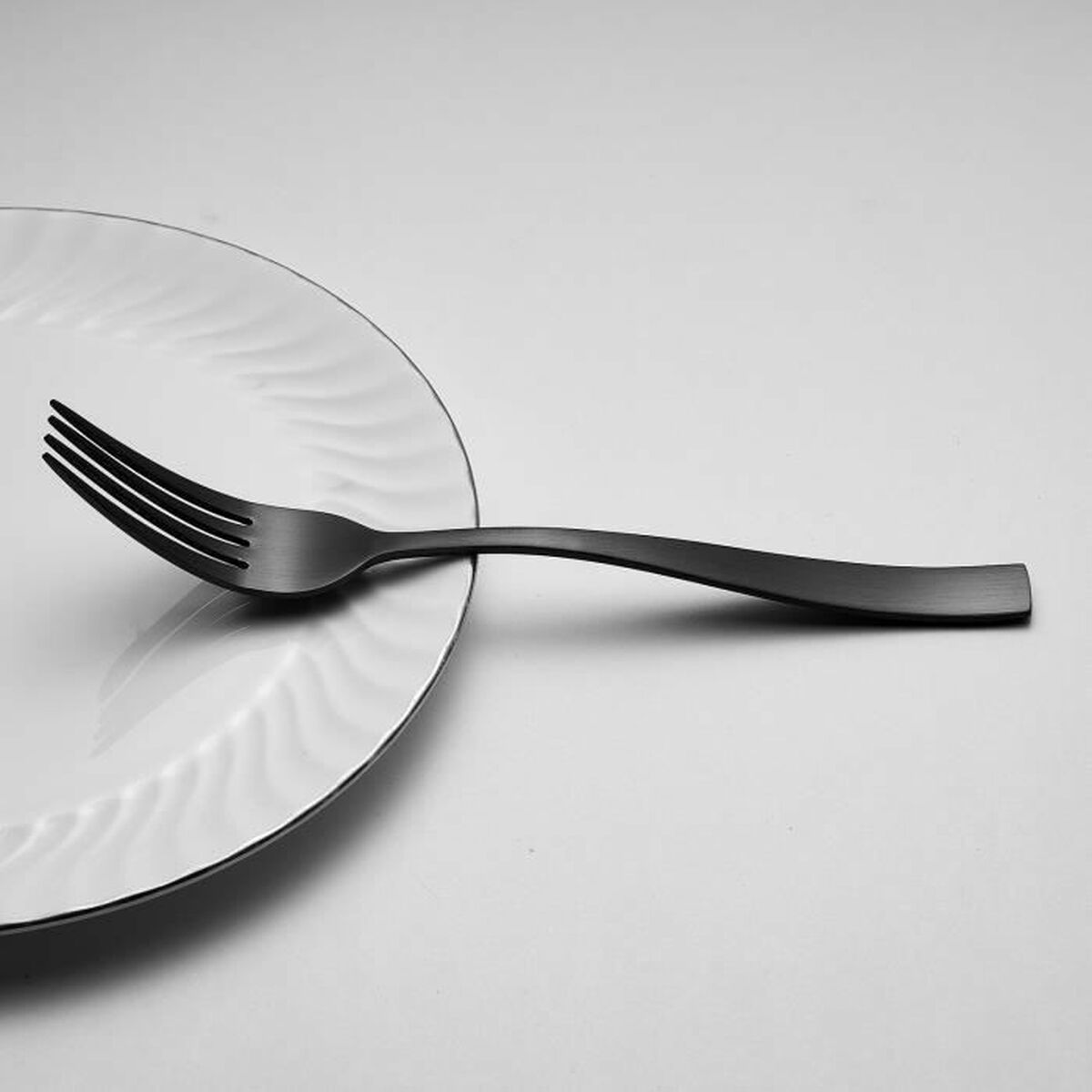 Besteck Arthur Martin AM5136 – Einzelteile, Gabel schwarz
