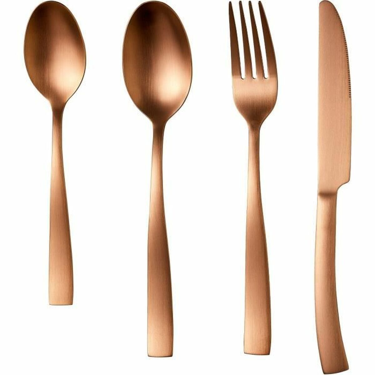 Besteckset Arthur Martin AM0056 – 24-teilig aus Edelstahl, zeitloses Design
