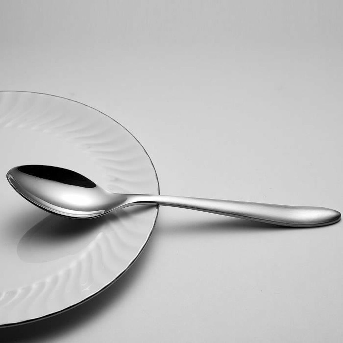 Besteck Arthur Martin AM0211 – Einzelteile, Löffel grau