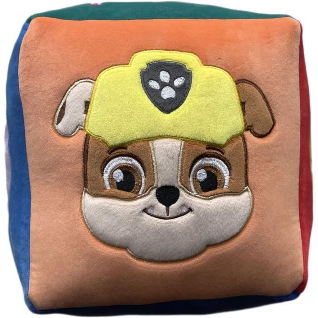 Kinderkissen Paw Patrol bunt Polyester Rückseite
