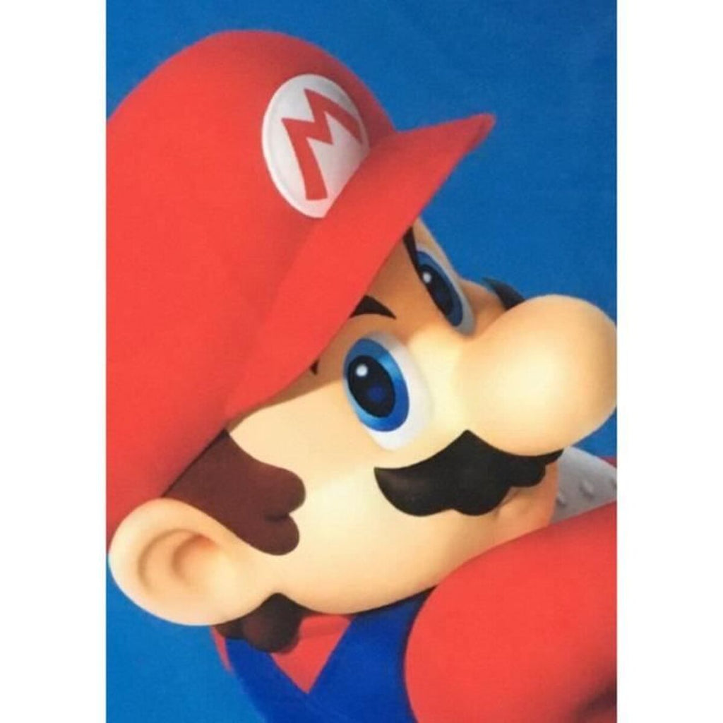 Mario Bros Kuscheldecke Mikrofaser Polyester Kinderzimmer