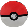 Pokémon Kinderkissen weiß schwarz rot 45x45cm Polyester Wolkenform Kuschelkissen
