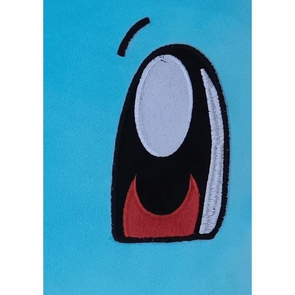 Pokémon Kissen blau 40x45cm Polyester Charakterform Seitenansicht
