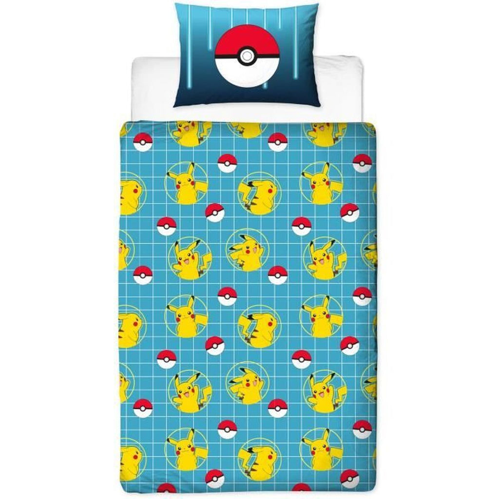 Bettwäsche-Set Pokémon gelb 140x200cm Kinderbettwäsche Detailansicht