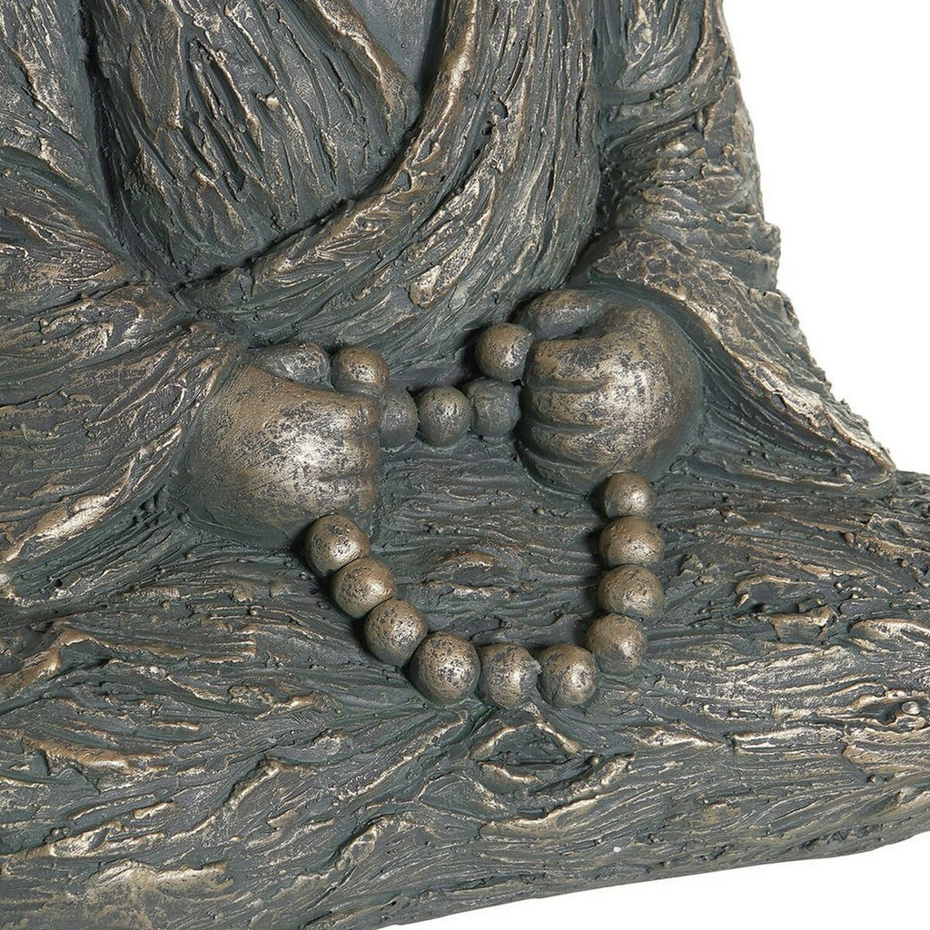 Mönch-Figur DKD – Nahaufnahme, Fiberglas Deko
