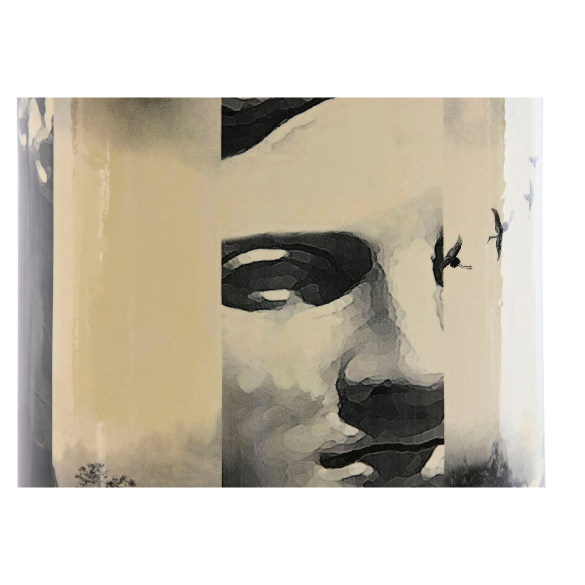 Designvase Home ESPRIT – Detailansicht, 14 × 14 × 24,5 cm
