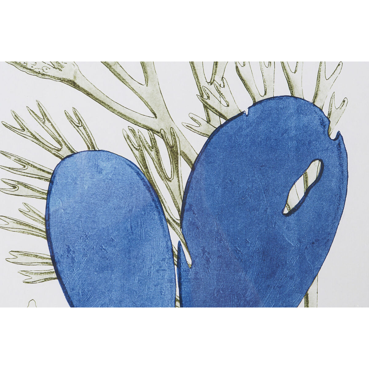 Home ESPRIT Bild Kristall Tanne 35x45 cm Nahaufnahme
