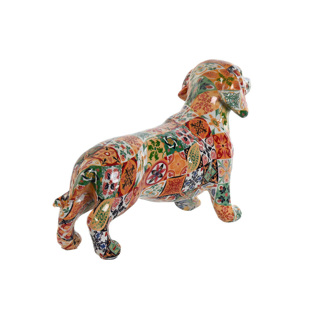 Home ESPRIT Hund Deko-Figur mediterran bunt Nahaufnahme
