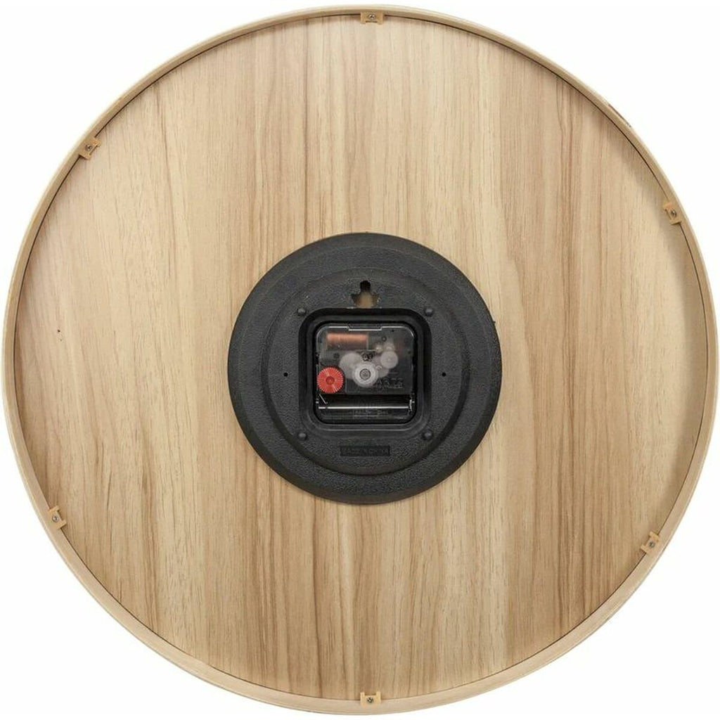 Wanduhr Nextime 3230 braun Holz 40cm Detailansicht Ziffernblatt
