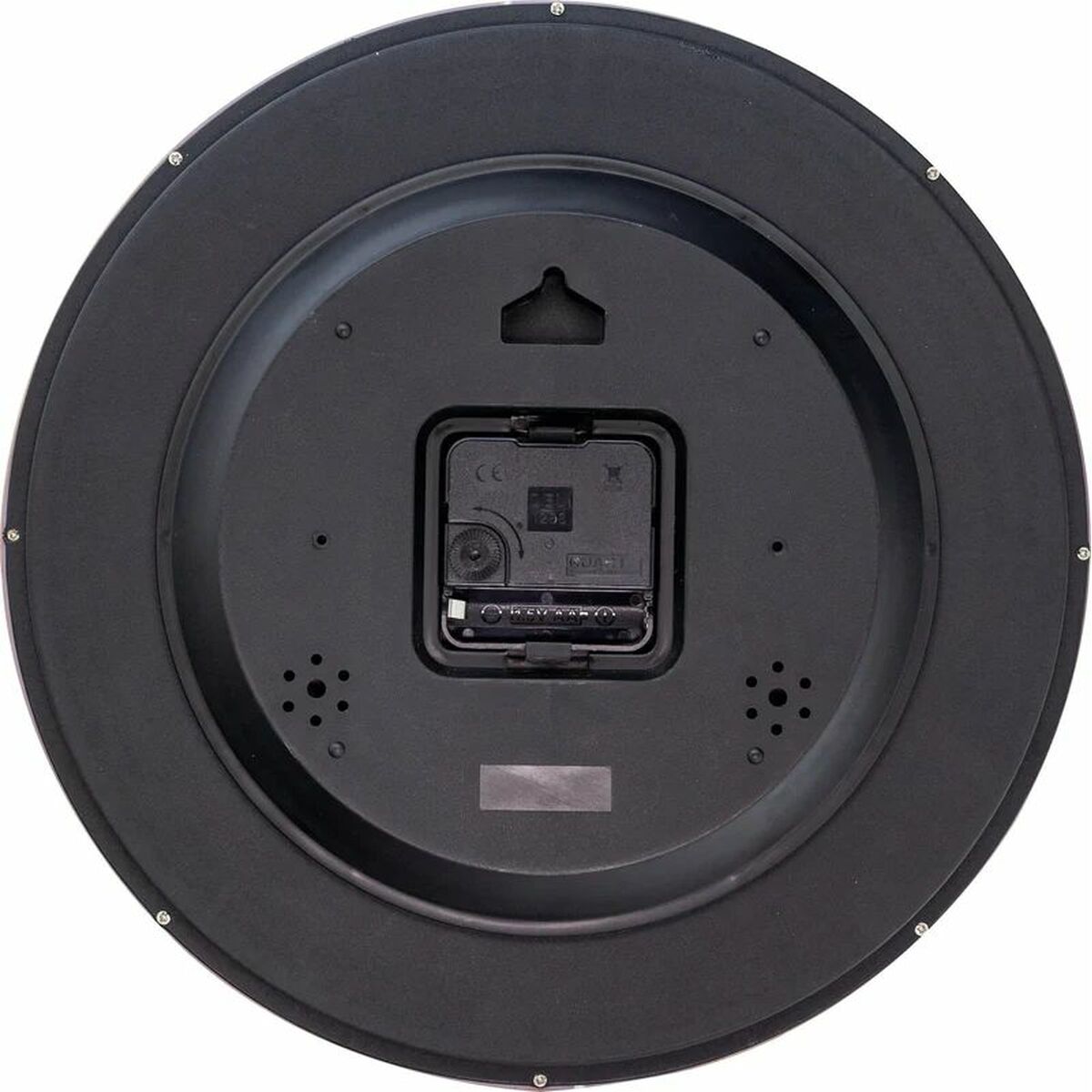 Nextime 7331 Wanduhr – Detailansicht gold schwarz, 30 cm Durchmesser
