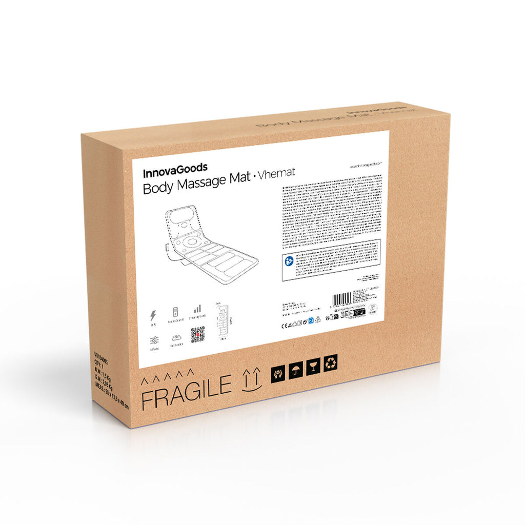 Vhemat InnovaGoods Massagematratze Produktansicht freigestellt